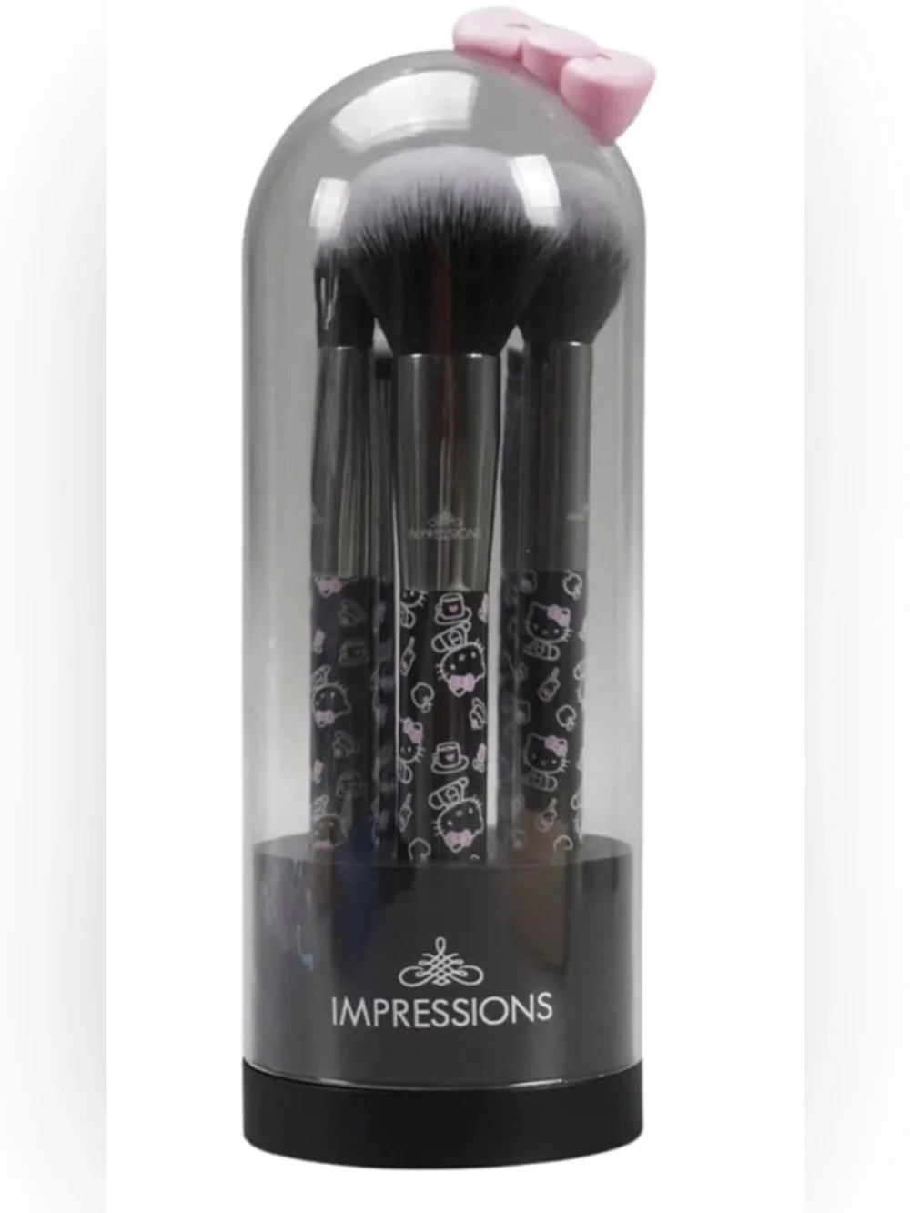 Impressions Hello Kitty Pink Kabuki Brush Gift Set